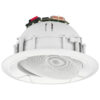 Difuzor de plafon pivotant pentru adresare publica cu transformator 100V cu 2 cai, 30 W, 6.5″, alb, EDL-65TW, Monacor 1