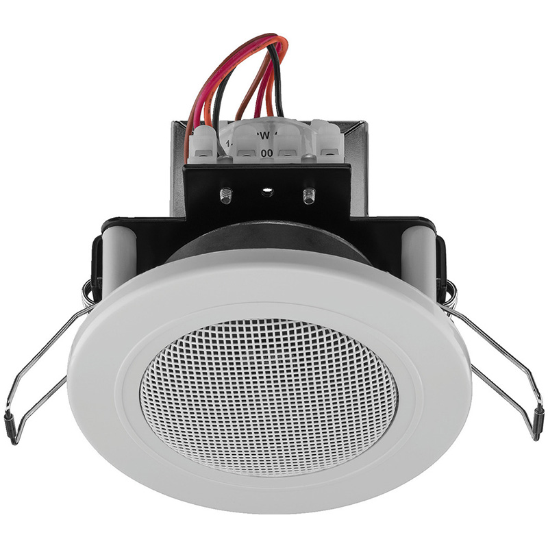 Difuzor de plafon pentru adresare publica cu transformator 100V, 6 W, 3″, alb, EDL-82/WS, Monacor 1 Difuzor de plafon pentru adresare publica cu transformator 100V, 6 W, 3", alb, EDL-82/WS, Monacor