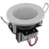 Difuzor de plafon pentru adresare publica cu transformator 100V, 6 W, 3″, alb, EDL-82/WS, Monacor 3