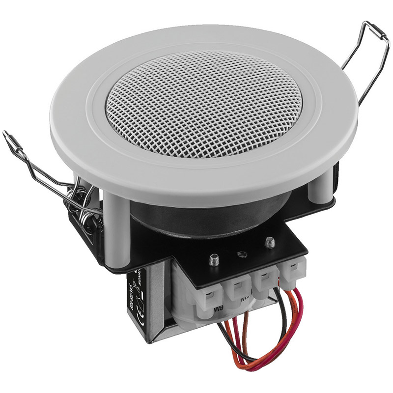 Difuzor de plafon pentru adresare publica cu transformator 100V, 6 W, 3″, alb, EDL-82/WS, Monacor 3 Difuzor de plafon pentru adresare publica cu transformator 100V, 6 W, 3", alb, EDL-82/WS, Monacor - imagine 3