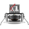 Difuzor de plafon pentru adresare publica cu transformator 100V, 6 W, 3″, alb, EDL-82/WS, Monacor 2