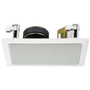Difuzor Hi-Fi de plafon pentru adresare publica cu transformator 100V cu 2 cai, 15 W, 4″, alb, ESP-15/WS, Monacor 1 Difuzor Hi-Fi de plafon pentru adresare publica cu transformator 100V cu 2 cai, 15 W, 4", alb, ESP-15/WS, Monacor