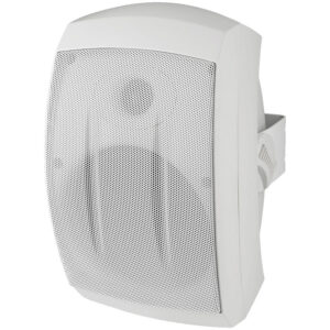 Difuzor de perete pentru adresare publica, de exterior, cu transformator 100V / impedanta 8Ω cu 2 cai, 30 W / 25 W, 5″, IP55, alb, ESP-232/WS, Monacor 1 Difuzor de perete pentru adresare publica, de exterior, cu transformator 100V / impedanta 8Ω cu 2 cai, 30 W / 25 W, 5", IP55, alb, ESP-232/WS, Monacor
