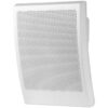 Difuzor de perete pentru adresare publica, cu transformator 100V, full range, 6 W, 5″, alb, ESP-360/WS, Monacor 1