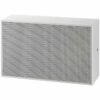 Difuzor cu certificare EN 54-24 de perete pentru adresare publica A/B, cu doua transformatoare de 100V, full range, 2 x 6 W, 2 x 4″, alb, ESP-50AB/WS, Monacor 1
