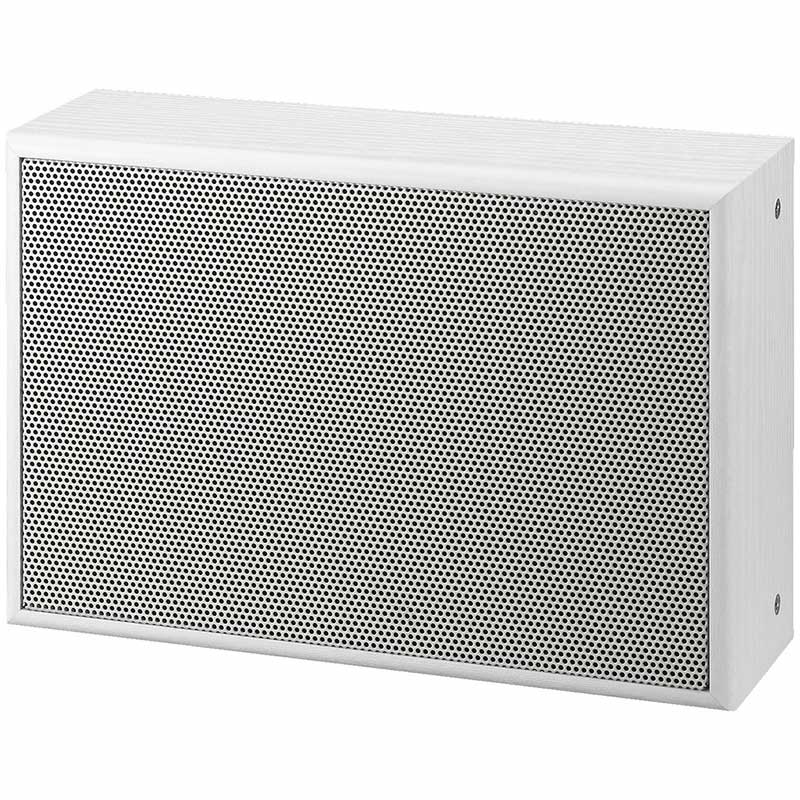 Difuzor cu certificare EN 54-24 de perete pentru adresare publica, cu transformator de 100V, full range, 6 W, 5″, alb, ESP-50EN/WS, Monacor 1 Difuzor cu certificare EN 54-24 de perete pentru adresare publica, cu transformator de 100V, full range, 6 W, 5", alb, ESP-50EN/WS, Monacor