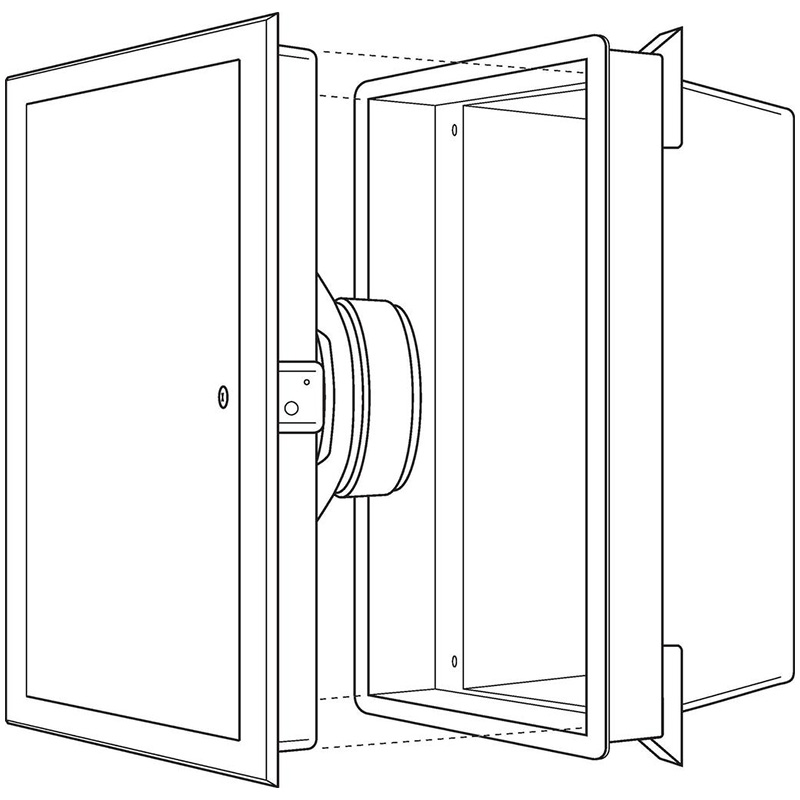 Difuzor Hi-Fi de perete/de plafon pentru adresare publica, cu transformator 100V, 6 W, 8″, alb, ESP-8U, Monacor 2 Difuzor Hi-Fi de perete/de plafon pentru adresare publica, cu transformator 100V, 6 W, 8", alb, ESP-8U, Monacor - imagine 2