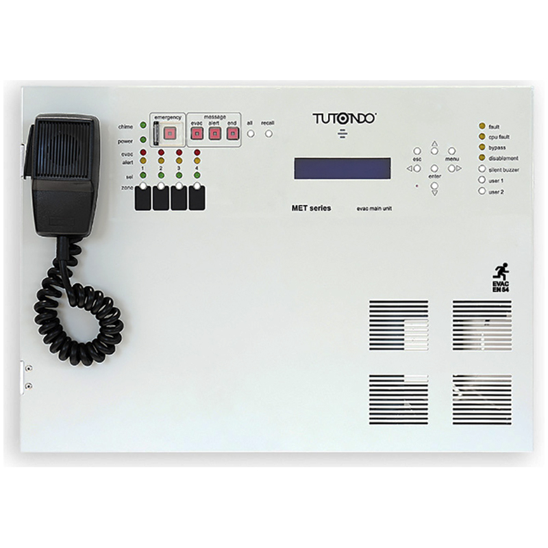 Unitate principală modulară completă pentru sisteme de evacuare vocală, certificată EN54-16, fara baterii, 8 zone, 100V, maxim 540W, microfon PTT, METCUBE8Z, Tutondo 3 Unitate principală modulară completă pentru sisteme de evacuare vocală, certificată EN54-16, fara baterii, 8 zone, 100V, maxim 540W, microfon PTT, METCUBE8Z, Tutondo - imagine 3