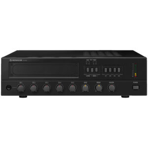 Amplificator zonal, cu mixer integrat, pentru adresare publica, cu 4 zone, 70V, 100 V, 4Ω, 8Ω, 1 x 120 W, PA-1200, Monacor 1 Amplificator zonal, cu mixer integrat, pentru adresare publica, cu 4 zone, 70V, 100 V, 4Ω, 8Ω, 1 x 120 W, PA-1200, Monacor