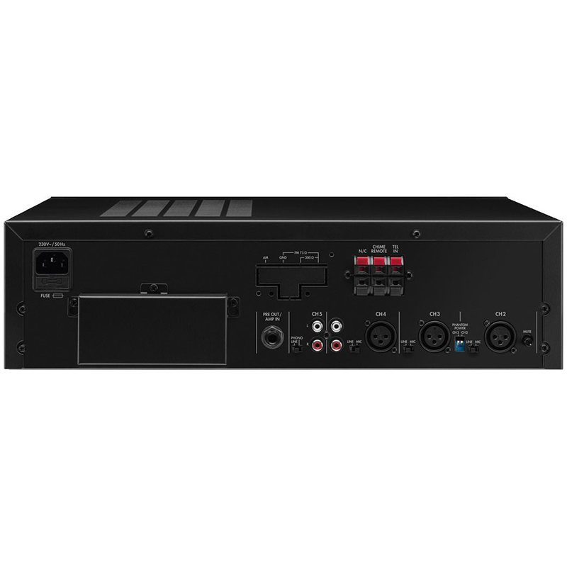 Amplificator zonal, cu mixer integrat, pentru adresare publica, cu 4 zone, 70V, 100 V, 4Ω, 8Ω, 1 x 120 W, PA-1200, Monacor 2 Amplificator zonal, cu mixer integrat, pentru adresare publica, cu 4 zone, 70V, 100 V, 4Ω, 8Ω, 1 x 120 W, PA-1200, Monacor - imagine 2