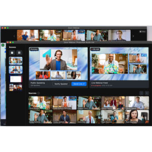 Licenta (tip add-on) Zoom Events 100 pentru Zoom Workplace cu adaugare pana la 100 participanti, pentru 1 utilizator/cont, valabilitate 1 An