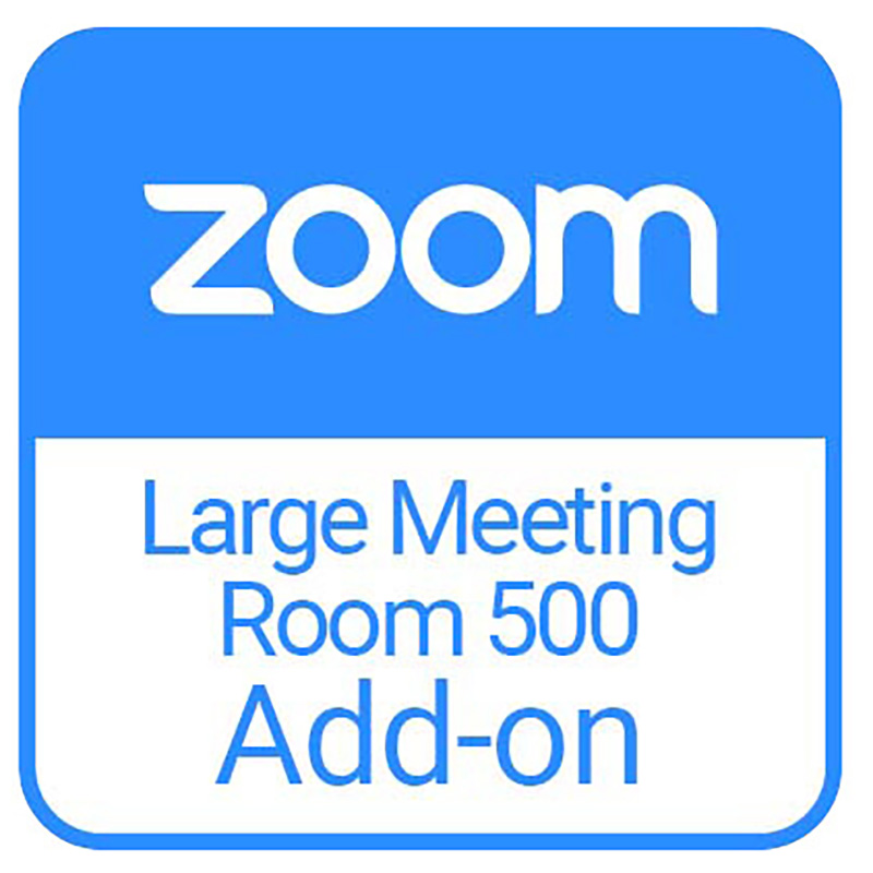 Licenta (tip add-on) Zoom Large Meeting 500 pentru Zoom Workplace cu adaugare pana la 500 participanti, pentru 1 utilizator/cont, valabilitate 2 Ani 1 Licenta (tip add-on) Zoom Large Meeting 500 pentru Zoom Workplace cu adaugare pana la 500 participanti, pentru 1 utilizator/cont, valabilitate 2 Ani