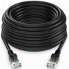 Cablu prelungitor pentru conferinte F/UTP Cat5e, RJ45 ecranat negru de 10 m 1