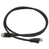 Cablu prelungitor pentru conferinte F/UTP Cat5e, RJ45 ecranat negru de 10 m 3
