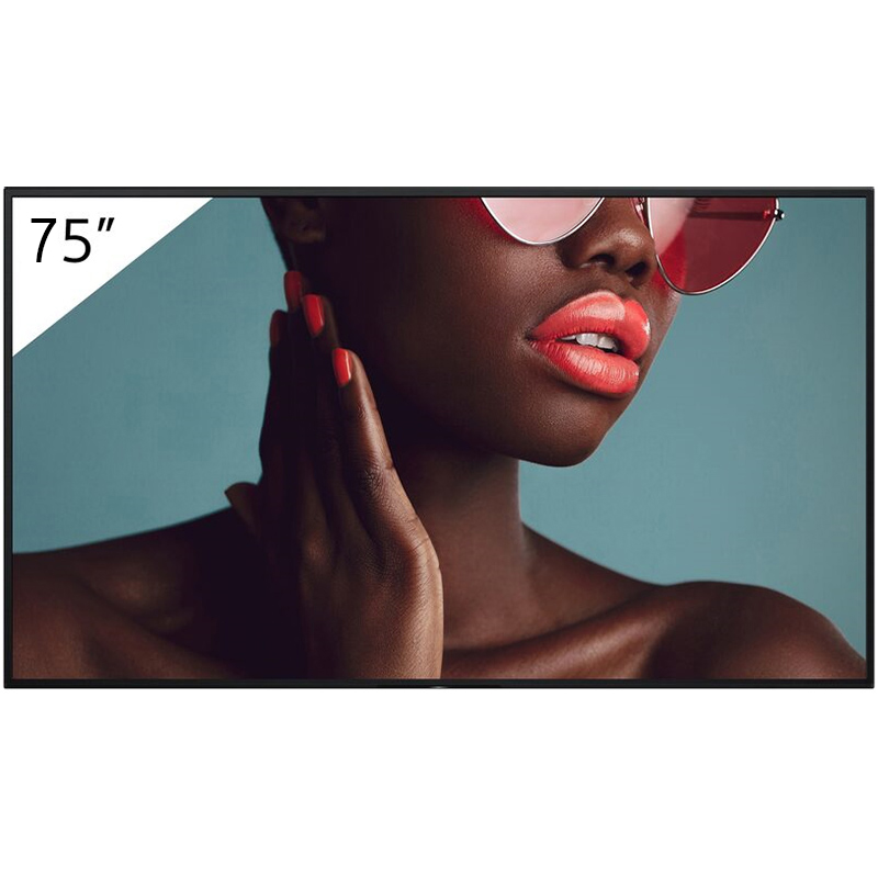Display profesional pentru prezentare si semnalistica digitala LED Sony Bravia FW-75BZ40L, diagonala 75″/189 cm, rezolutie 4K UHD (3840 x 2160), luminozitate 700 (cd/m²), 24 / 7, Android TV 1 Display profesional LED Sony Bravia FW-75BZ40L