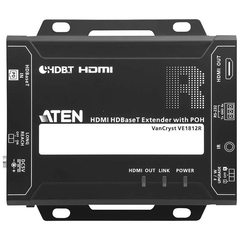Receptor video HDMI HDBaseT cu PoH maxim 100m, cu rezolutie 4K la 100m, ATEN, VE1812R 3 Receptor video HDMI HDBaseT cu PoH maxim 100m, cu rezolutie 4K la 100m, ATEN, VE1812R - imagine 3