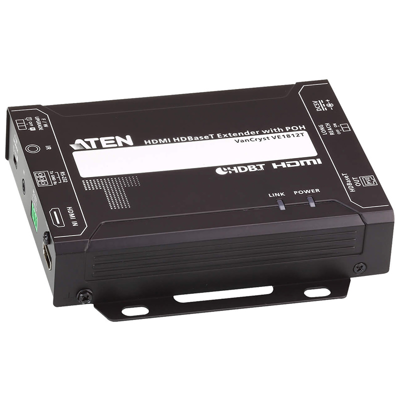 Transmitator video HDMI HDBaseT cu PoH maxim 100m, cu rezolutie 4K la 100m, ATEN, VE1812T 2 Transmitator video HDMI HDBaseT cu PoH maxim 100m, cu rezolutie 4K la 100m, ATEN, VE1812T - imagine 2