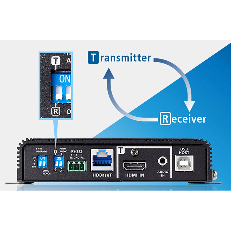 Transceiver video HDMI si USB True 4K HDBaseT 3.0 maxim 100m, cu rezolutie 4K x 2K la maxim 100m, Aten, VE1843 3 Transceiver video HDMI si USB True 4K HDBaseT 3.0 maxim 100m, cu rezolutie 4K x 2K la maxim 100m, Aten, VE1843 - imagine 3