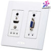 Transmitator video HDMI si VGA HDBaseT, cu PoH (PoH PD), maxim 100m, cu rezolutie 4K la 100m, Aten, VE2812AUST 1