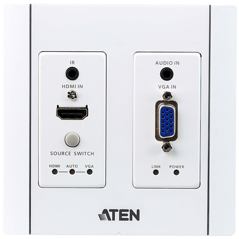 Transmitator video HDMI si VGA HDBaseT, cu PoH (PoH PD), maxim 100m, cu rezolutie 4K la 100m, Aten, VE2812AUST 5 Transmitator video HDMI si VGA HDBaseT, cu PoH (PoH PD), maxim 100m, cu rezolutie 4K la 100m, Aten, VE2812AUST - imagine 5