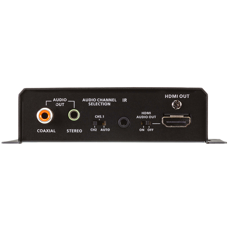 Receptor video HDMI HDBaseT cu extractor audio incorporat, cu PoH bi-directional maxim 100m, cu rezolutie 4K la 100m, ATEN, VE2812PR 3 Receptor video HDMI HDBaseT cu extractor audio incorporat, cu PoH bi-directional maxim 100m, cu rezolutie 4K la 100m, ATEN, VE2812PR - imagine 3
