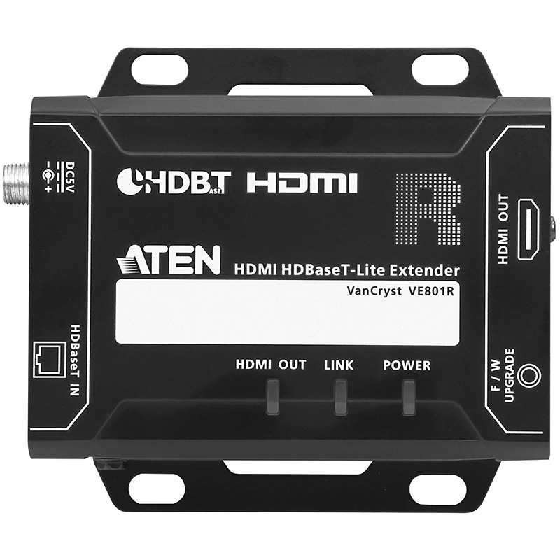 Receptor video HDMI HDBaseT-Lite maxim 70m, cu rezolutie 4K la 40m, ATEN, VE801R 3 Receptor video HDMI HDBaseT-Lite maxim 70m, cu rezolutie 4K la 40m, ATEN, VE801R - imagine 3