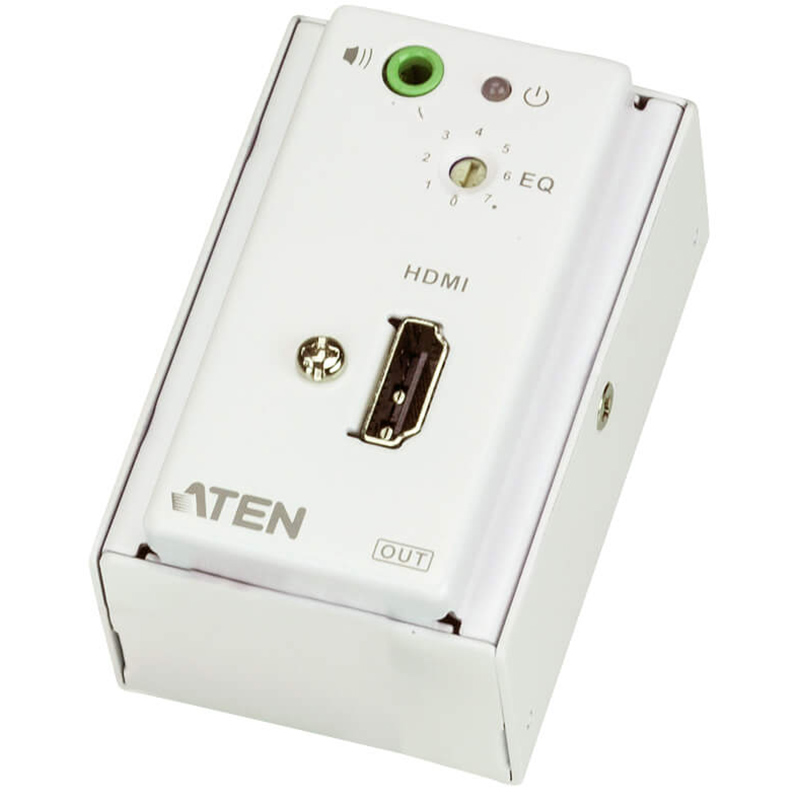 Extender video HDMI si audio pe CAT5 pentru perete, maxim 60m, cu rezolutie 1080p la 40m, ATEN, VE807 5 Extender video HDMI si audio pe CAT5 pentru perete, maxim 60m, cu rezolutie 1080p la 40m, ATEN, VE807 - imagine 5