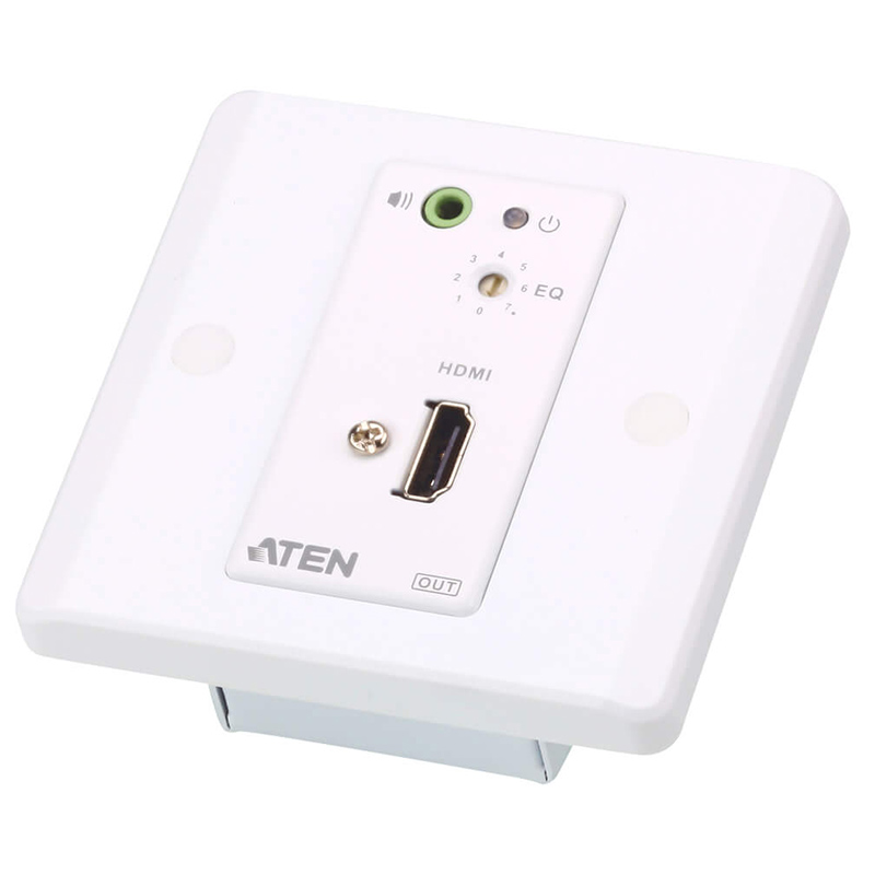 Extender video HDMI si audio pe CAT5 pentru perete, maxim 60m, cu rezolutie 1080p la 40m, ATEN, VE807 4 Extender video HDMI si audio pe CAT5 pentru perete, maxim 60m, cu rezolutie 1080p la 40m, ATEN, VE807 - imagine 4
