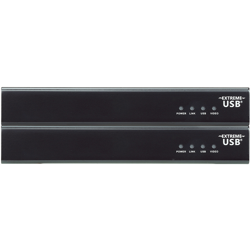 Extender video HDMI si USB HDBaseT maxim 100m, cu rezolutie 4K la 100m, ATEN, VE813A 2 Extender video HDMI si USB HDBaseT maxim 100m, cu rezolutie 4K la 100m, ATEN, VE813A - imagine 2