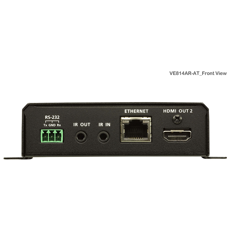 Receptor video HDMI HDBaseT cu iesire duala maxim 100m, cu rezolutie 4K la 100m, ATEN, VE814AR 3 Receptor video HDMI HDBaseT cu iesire duala maxim 100m, cu rezolutie 4K la 100m, ATEN, VE814AR - imagine 3