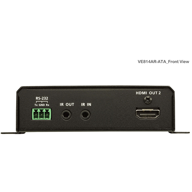 Receptor video HDMI HDBaseT cu iesire duala maxim 100m, cu rezolutie 4K la 100m, ATEN, VE814AR 4 Receptor video HDMI HDBaseT cu iesire duala maxim 100m, cu rezolutie 4K la 100m, ATEN, VE814AR - imagine 4
