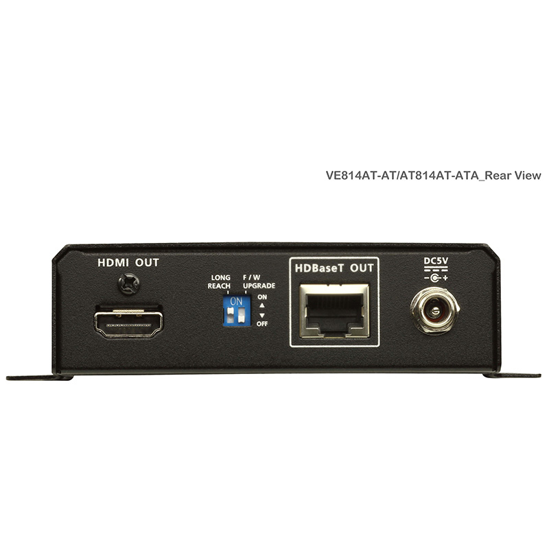 Transmitator video HDMI HDBaseT cu iesire in reteaua locala maxim 100m, cu rezolutie 4K la 100m, ATEN, VE814AT 2 Transmitator video HDMI HDBaseT cu iesire in reteaua locala maxim 100m, cu rezolutie 4K la 100m, ATEN, VE814AT - imagine 2