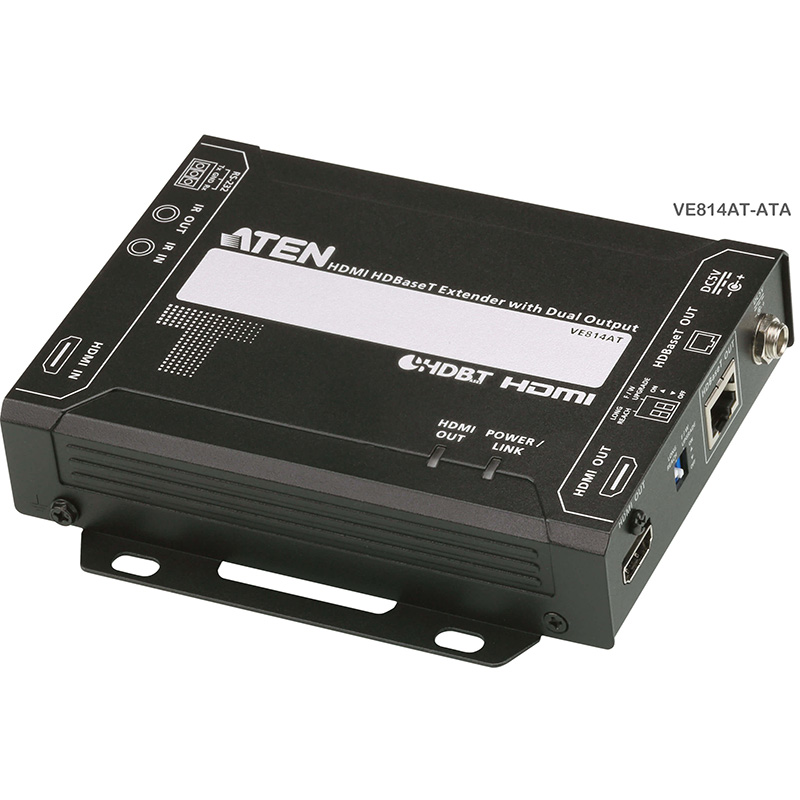 Transmitator video HDMI HDBaseT cu iesire in reteaua locala maxim 100m, cu rezolutie 4K la 100m, ATEN, VE814AT 5 Transmitator video HDMI HDBaseT cu iesire in reteaua locala maxim 100m, cu rezolutie 4K la 100m, ATEN, VE814AT - imagine 5