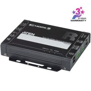 Receptor video optic HDMI maxim 300m, cu rezolutie True 4K la 300m, Aten, VE883ARK1