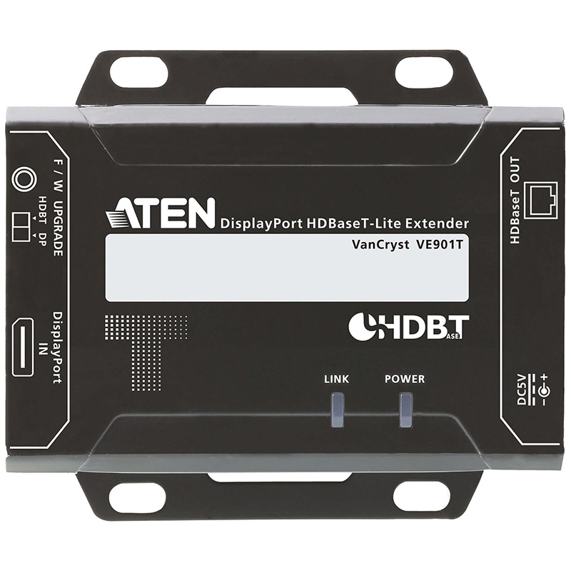 Extender video DisplayPort HDBaseT-Lite maxim 70m, cu rezolutie 4K la 40m, Aten, VE901 3 Extender video DisplayPort HDBaseT-Lite maxim 70m, cu rezolutie 4K la 40m, Aten, VE901 - imagine 3