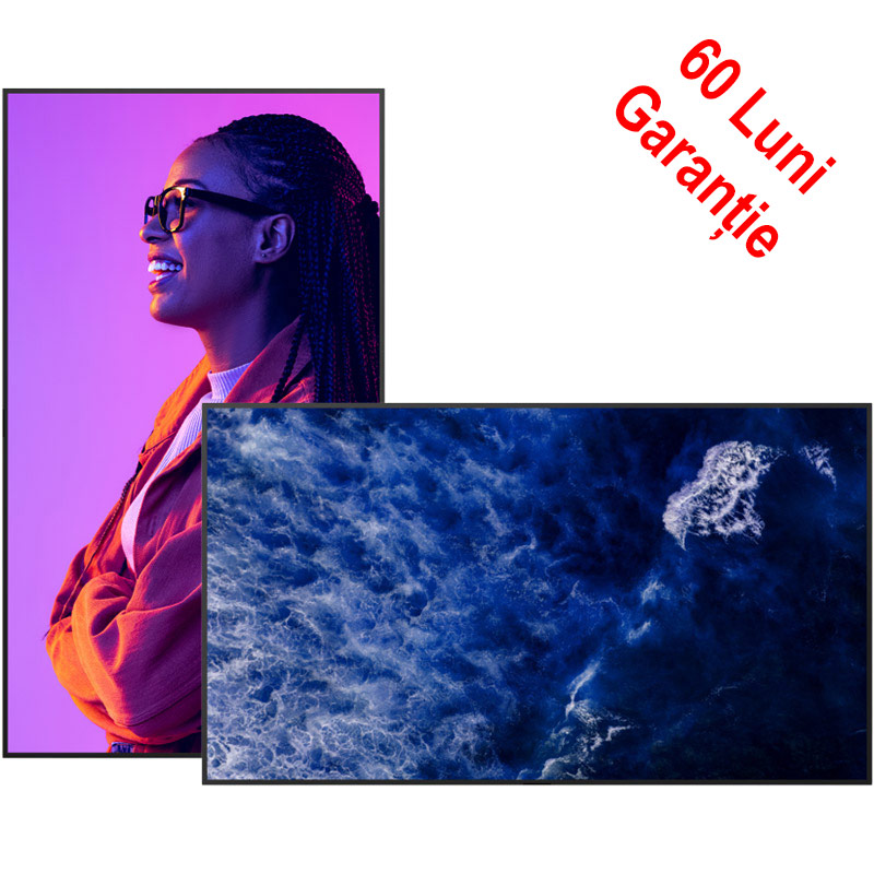 Display profesional pentru prezentare si semnalistica digitala LED Sony Bravia FW-98BZ35L, diagonala 98″/249 cm, rezolutie 4K UHD (3840 x 2160), luminozitate 780 (cd/m²), 24 / 7, Android TV, 60 Luni Garantie 1 Display profesional prezentare LED Sony Bravia FW-98BZ35L