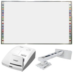 Pachet interactiv: Tabla interactiva 95″ EVOBOARD IB-95Q6 cu pentray inteligent, Videoproiector UST lampa Vivitek DW770UST, Suport videoproiector Vivitek WM-3 1 Pachet interactiv: Tabla interactiva 95″ EVOBOARD IB-95Q6 cu pentray inteligent, Videoproiector UST lampa Vivitek DW770UST, Suport videoproiector Vivitek WM-3