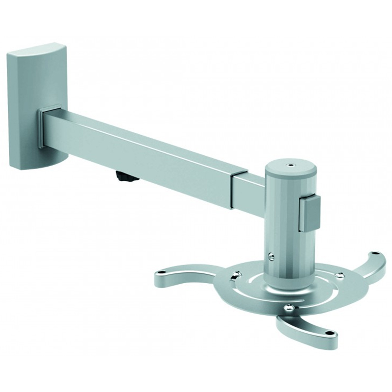 Suport pentru videoproiector de perete de tip Short Throw, Reflecta VESTA 120RA, distanta 800mm-1200mm, max.10kg, argintiu 1 Suport pentru videoproiector de perete de tip Short Throw, Reflecta VESTA 120RA, distanta 800mm-1200mm, max.10kg, argintiu