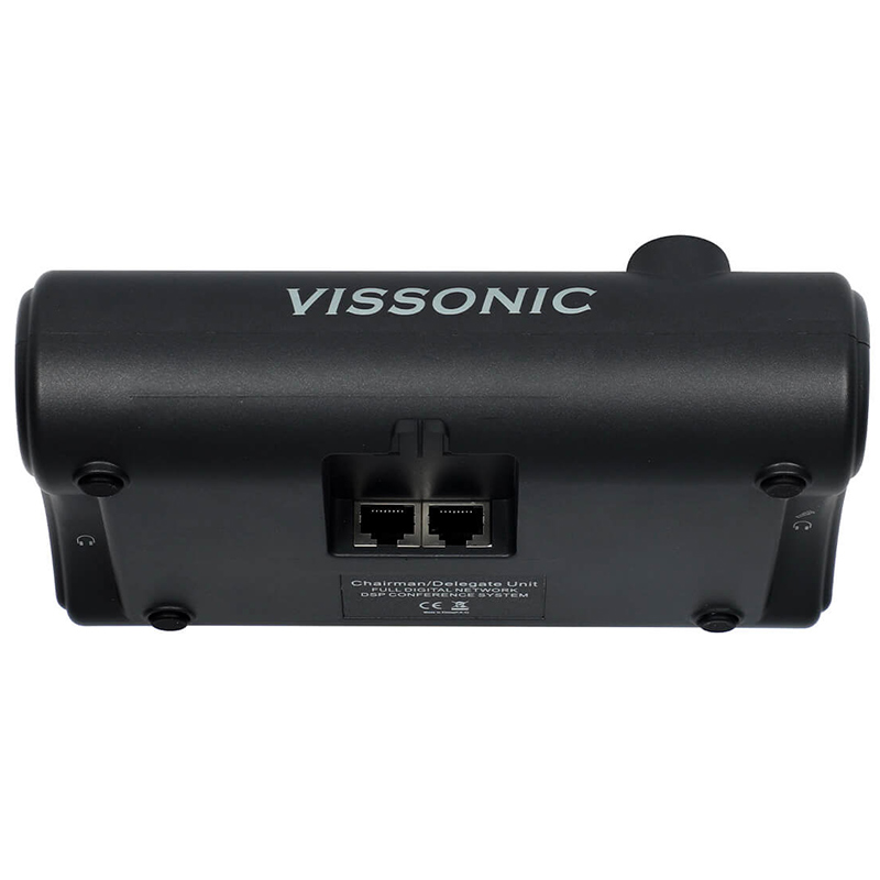 Microfon de conferinta tip presedinte cu ecran OLED, interfata tactila si difuzor, digital cu fir, pentru discutii, VIS-DCC-T, Vissonic 3 Microfon de conferinta tip presedinte cu ecran OLED, interfata tactila si difuzor, digital cu fir, pentru discutii, VIS-DCC-T, Vissonic - imagine 3