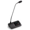 Microfon de conferinta tip presedinte cu ecran OLED, interfata tactila si difuzor, digital cu fir, pentru discutii, VIS-DCC-T, Vissonic 1