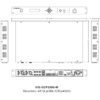 Unitate tip procesor digital cu DSP pentru conferinte in retea, cu inregistrare audio pe USB, interpretare, vot si urmarirea vorbitorului, VIS-DCP2000-D, Vissonic 2