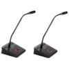 Pachet sistem de conferinta, digital cu fir, pentru discutii, 30 delegati, 1 presedinte, functie de inregistrare audio USB, VIS-DOC/D-T, Vissonic 4