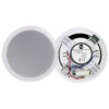 Difuzor de plafon pentru adresare publica cu transformator 100V, full range, 6 W, 6.5″, alb, DTA-66, CKS 1 Difuzor plafon 100V adresare publică DTA-66 CKS