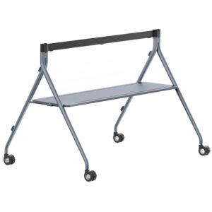 Suport tip stand de podea mobil pentru ecran de colaborare all-in-one, Yealink MB-FS-P650T, cu roti si tava 1 Suport tip stand de podea mobil pentru ecran de colaborare all-in-one, Yealink MB-FS-P650T, cu roti si tava