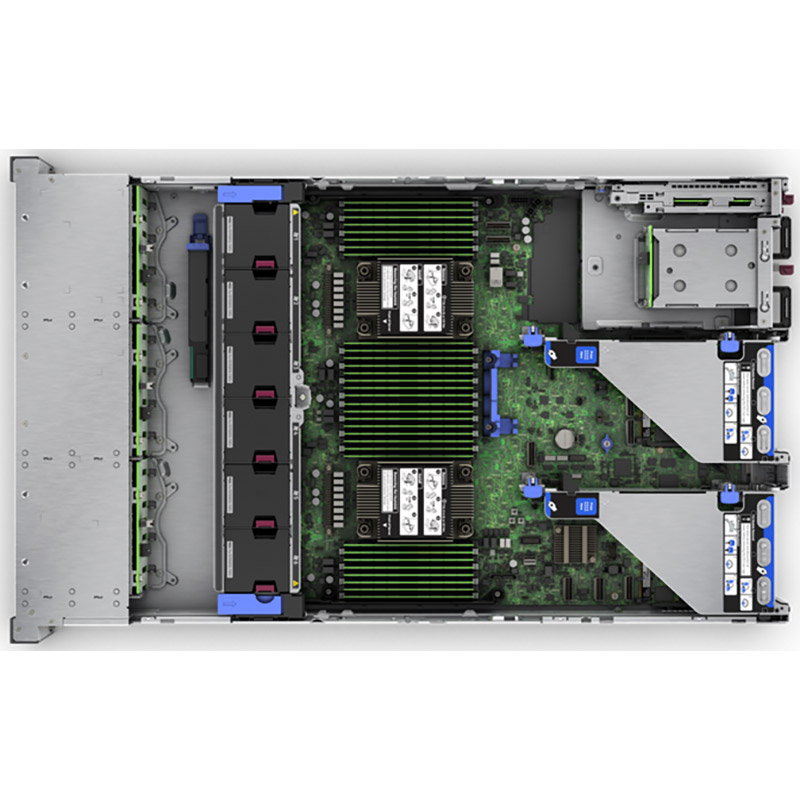 Server HPE ProLiant DL380 Gen11 Intel Xeon Silver 4510 12-Core (2.40GHz 30MB) 64GB (2 x 32GB) 2 x 480GB SSD 8 x SFF MR408i-o 2 x 1000W PS 3 Server HPE ProLiant DL380 Gen11 Intel Xeon Silver 4510 12-Core (2.40GHz 30MB) 64GB (2 x 32GB) 2 x 480GB SSD 8 x SFF MR408i-o 2 x 1000W PS - imagine 3