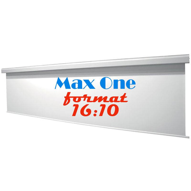 Ecran de proiectie electric de perete, tavan, 500 x 312 cm, telecomanda cu fir, proiectie din fata, format 16:10, panza Vision White, Adeo Screen, Max One 1 Ecran de proiectie electric de perete, tavan, 500 x 312 cm, telecomanda cu fir, proiectie din fata, format 16:10, panza Vision White, Adeo Screen, Max One