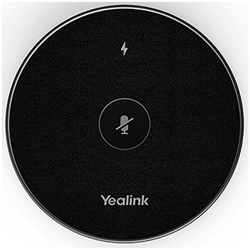 Microfon fara fir tip matrice pentru sisteme de videoconferinta, Yealink VCM36-W, cu raza de acoperire a vocii de 6 m pana la 360° 1 Microfon fara fir tip matrice pentru sisteme de videoconferinta, Yealink VCM36-W, cu raza de acoperire a vocii de 6 m pana la 360°