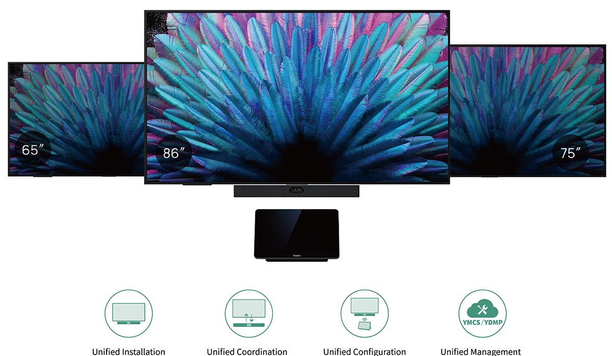 Display profesional pentru prezentare IPS Yealink MeetingDisplay 75, diagonala 75″/189 cm, rezolutie 4K UHD (3840 x 2160), luminozitate 500 (cd/m²), 18 / 7, Android 13 2 Display profesional pentru prezentare IPS Yealink MeetingDisplay 75, diagonala 75″/189 cm, rezolutie 4K UHD (3840 x 2160), luminozitate 500 (cd/m²), 18 / 7, Android 13 - imagine 2