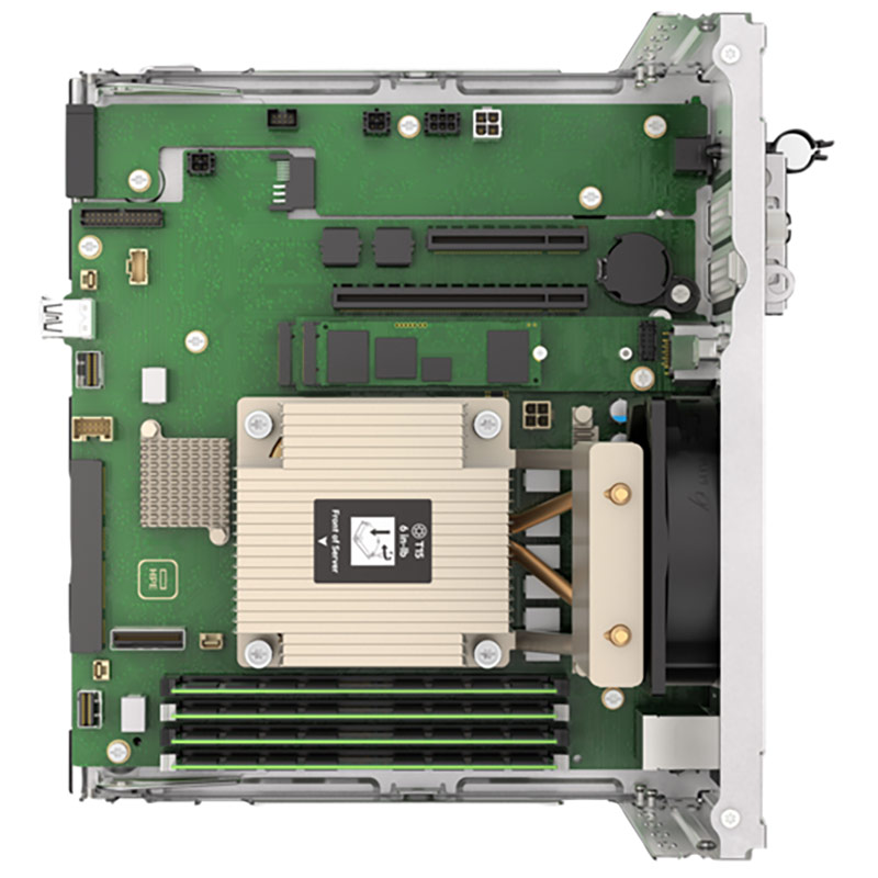 Server HPE ProLiant MicroServer Gen11 Intel Xeon Gold G7400 2-Core (3.70GHz 6MB) 16GB (1 x 16GB) 1 x 1TB SATA Intel VROC SATA 1 x 180W PS 5 Server HPE ProLiant MicroServer Gen11 Intel Xeon Gold G7400 2-Core (3.70GHz 6MB) 16GB (1 x 16GB) 1 x 1TB SATA Intel VROC SATA 1 x 180W PS - imagine 5