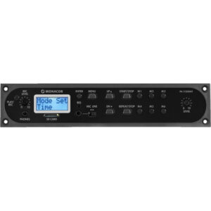 Modul sonerie scolara programabila cu inserare mesaj digital și temporizator, maxim 20 de evenimente, PA-1120DMT, Monacor 1 Modul sonerie digitală PA-1120DMT Monacor